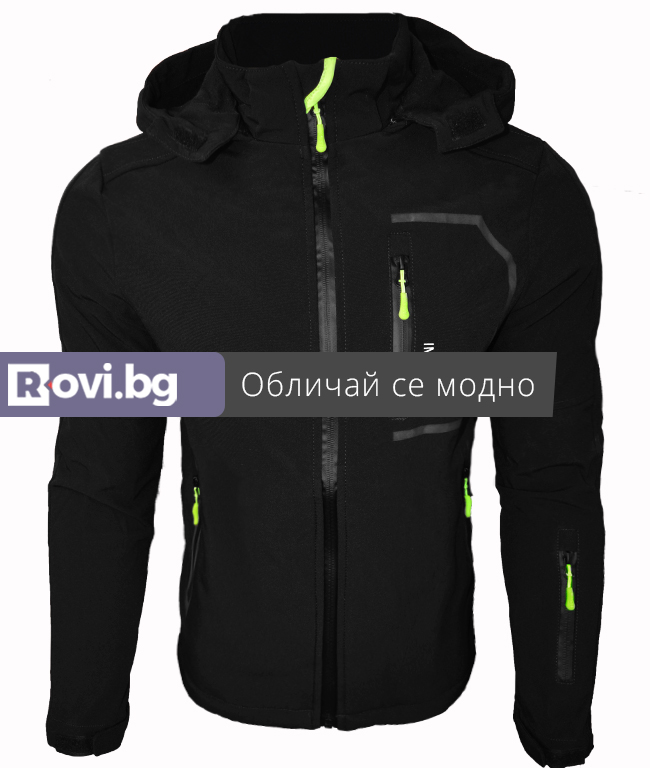 Мъжко Яке – неопрен черен